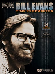 Bill Evans Time Remembered piano sheet music cover